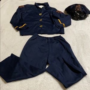 Toddler Policeman Costume. GUC